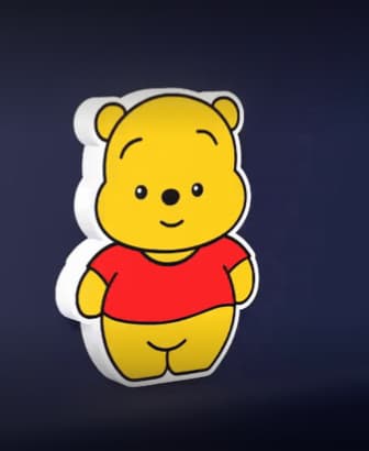 Winnie The Pooh - LED Strip compatible 3d model