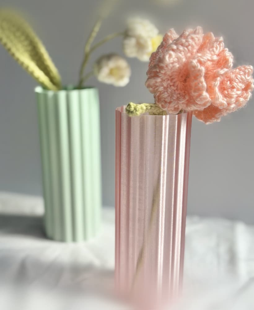 Fluted Frill Vase 3d model