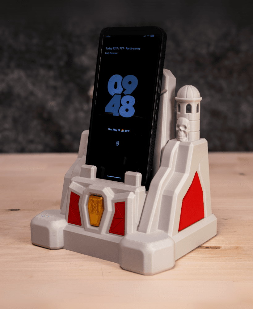 He-Man Cellphone Dock | No AMS, No Support, No Glue 3d model