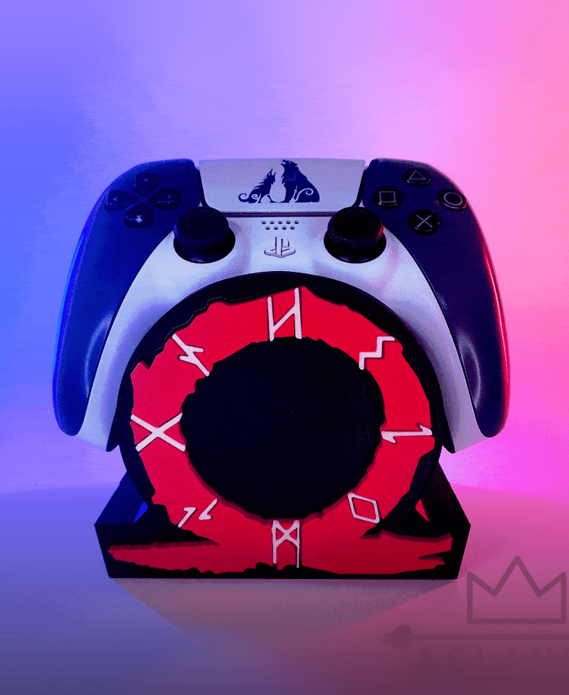 GOD OF WAR LOGO - CONTROLLER HOLDER 3d model