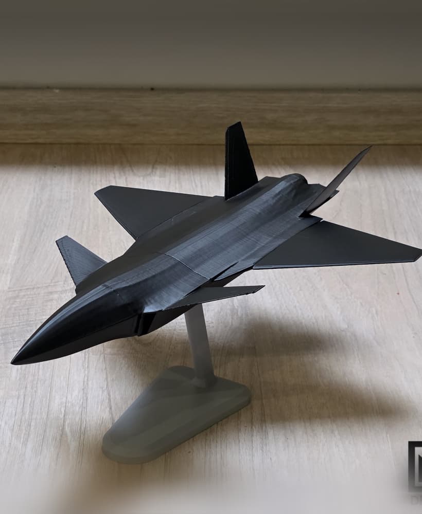 Bayraktar Kızılelma - 1:40 Scale Model 3d model