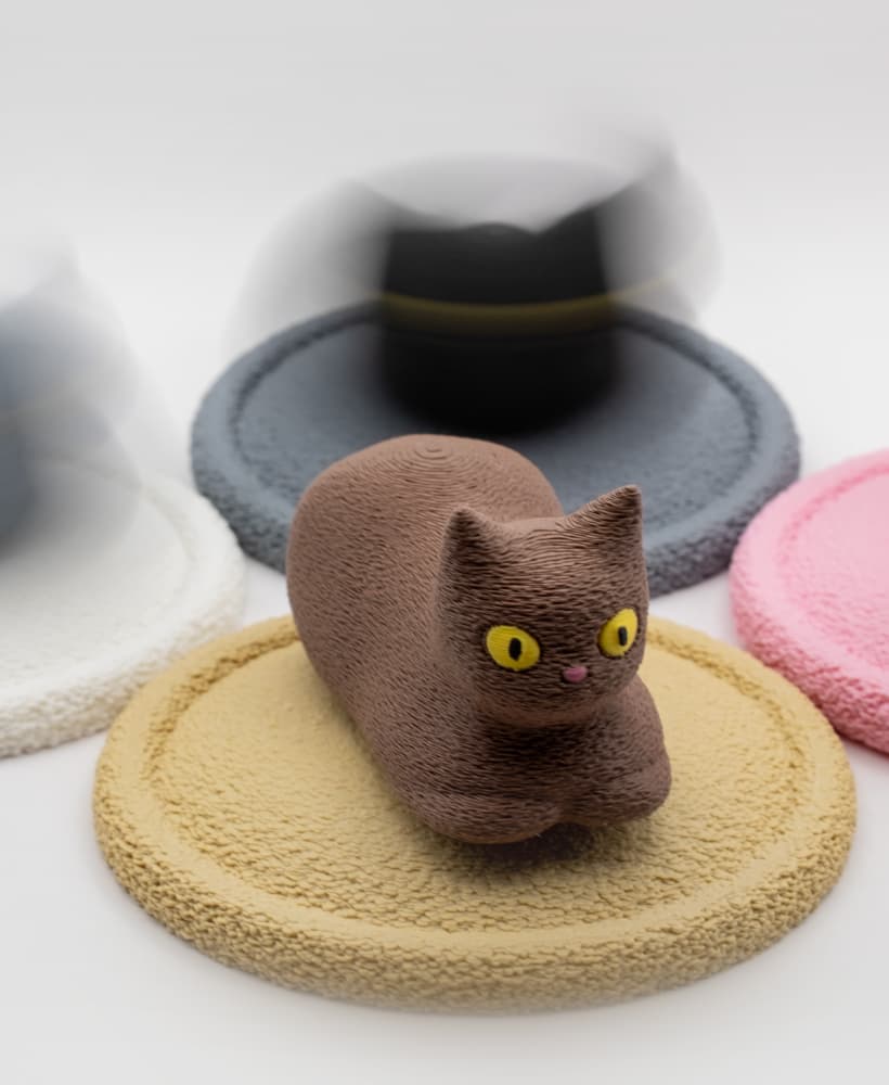 Fidget Cat Spinner 3d model