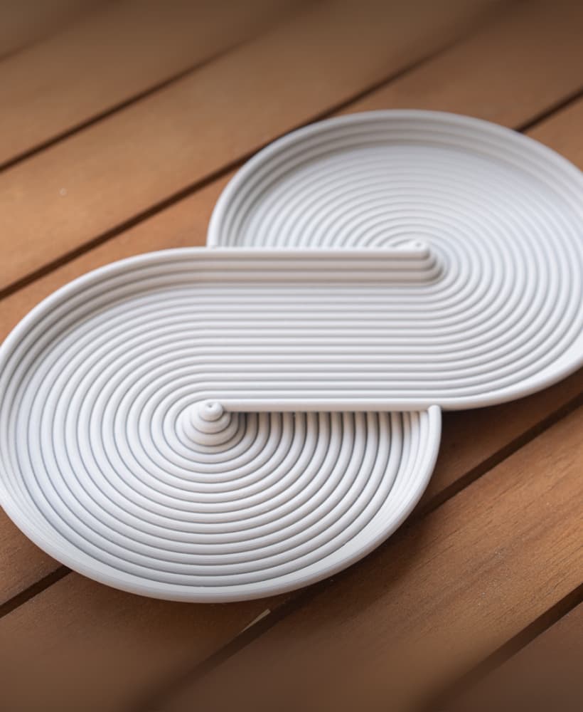 Infinity Streaked Tray 3d model
