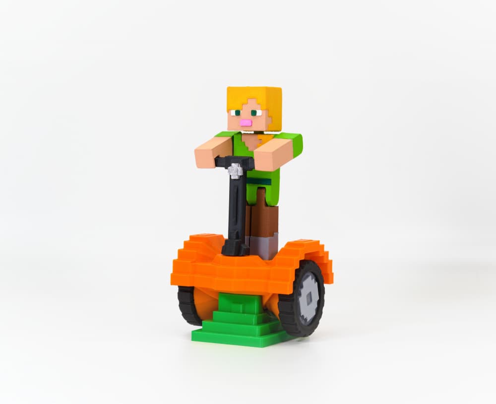 Minecraft Alex's Segway 3d model