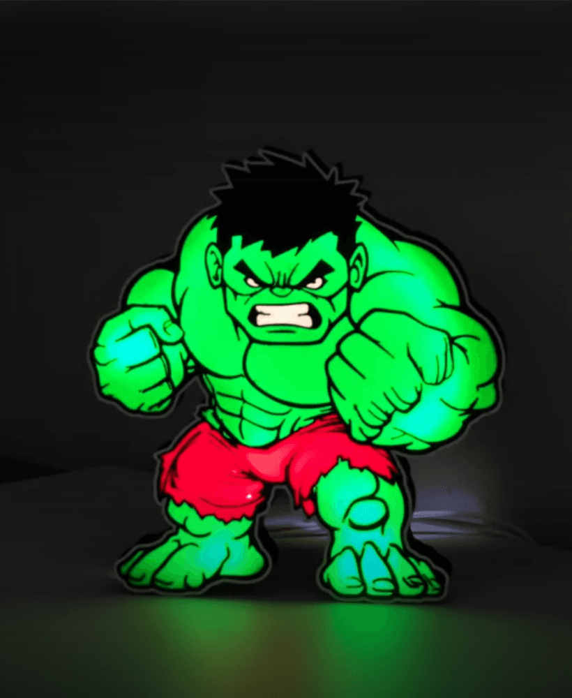 Hulk Lightbox 3d model