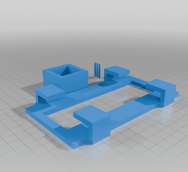 Creality Ender-3 V2 X-Axis Phone Holder 3d model