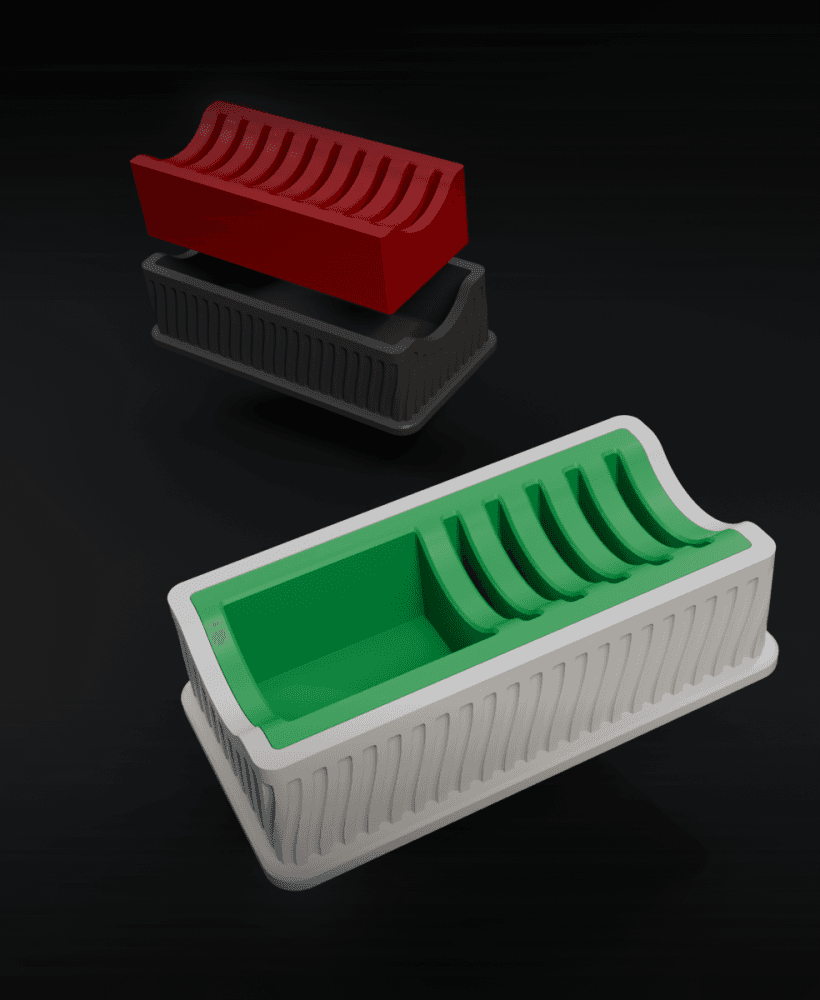 Yet another SD card holder 3d model