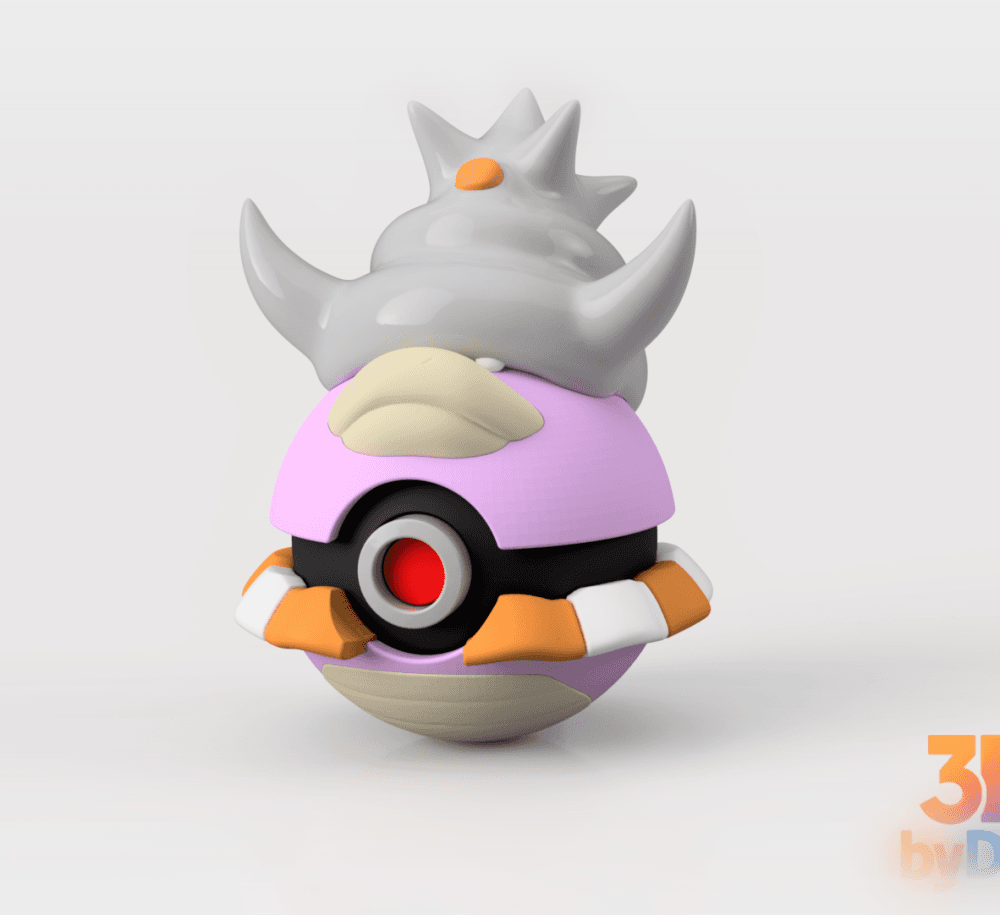 Slowking Poke ball 3d model