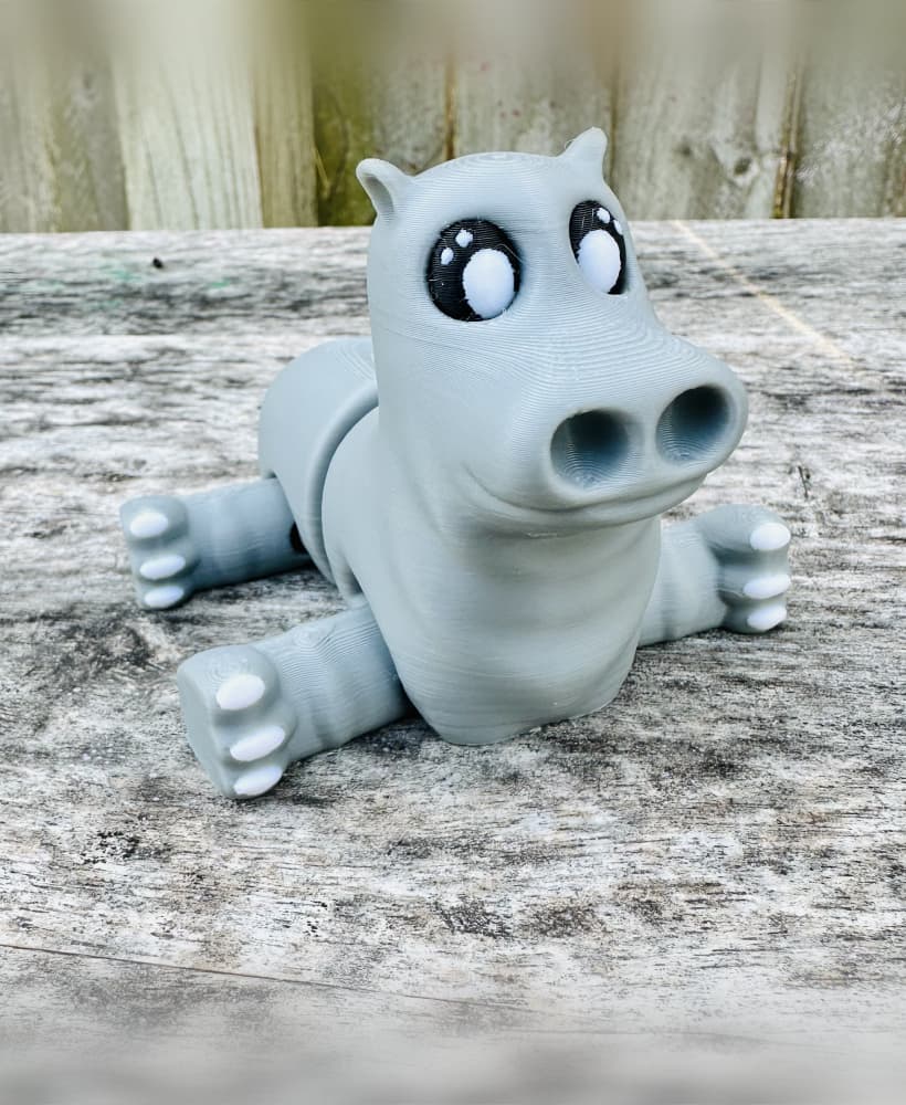 Mini Hippo 3d model
