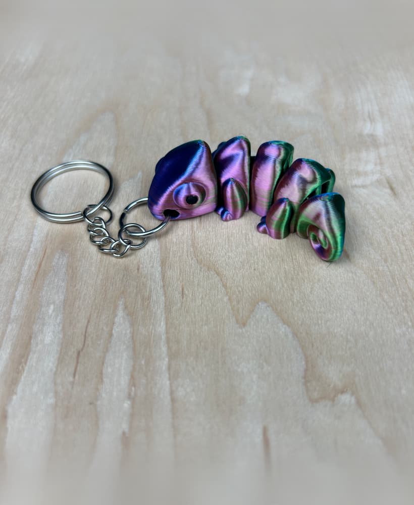 Chameleon V2 Keychain 3d model
