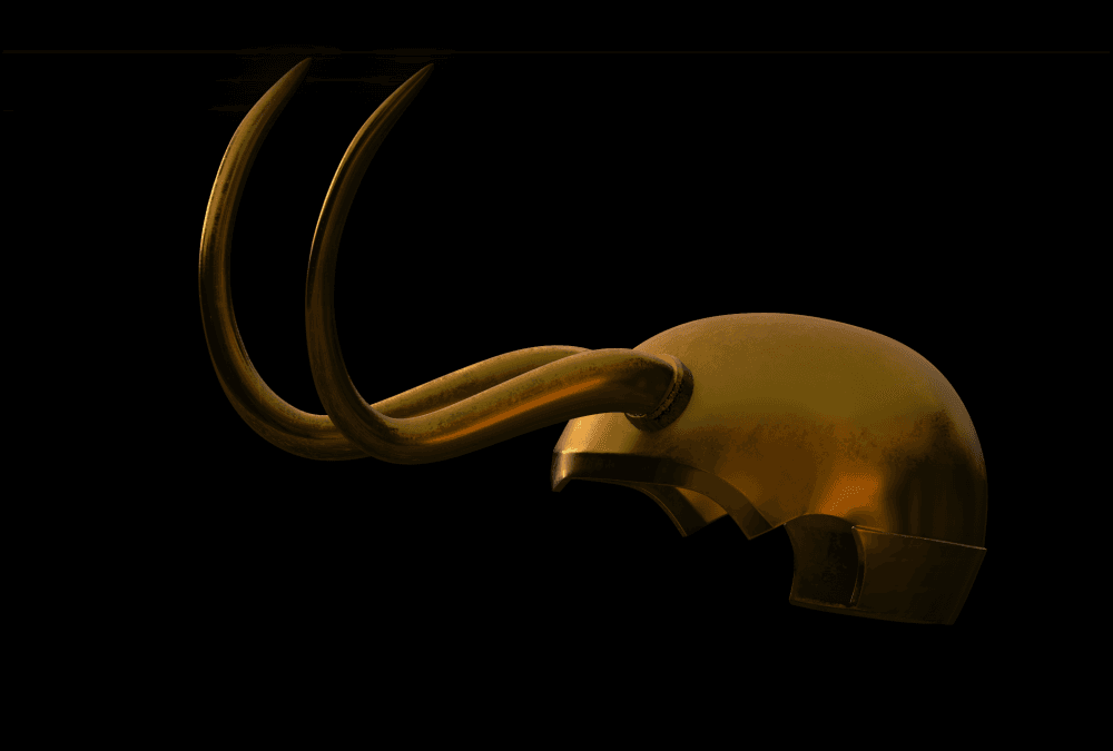 Loki Old Man Crown 3d model