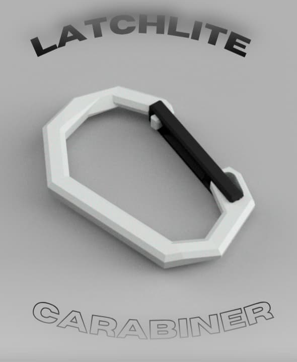 Latchlite Carabiner 3d model
