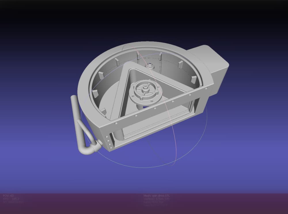 Project Hail Mary Spindrive Prototype Basic Desk Model 3d model