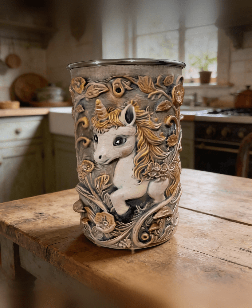 Unicorn Fantasy Tumbler 3d model