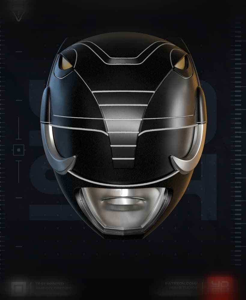 OG Black Helmet 3D Printer STL 3d model