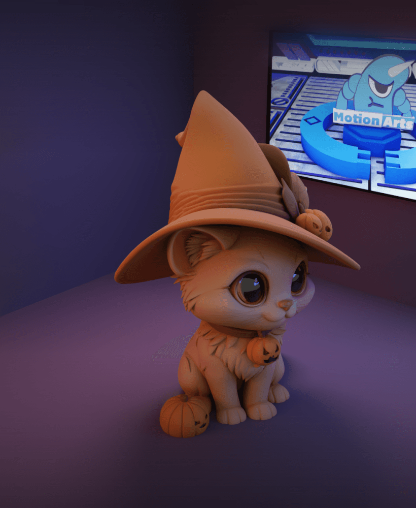 Gatinha Bruxa.stl 3d model
