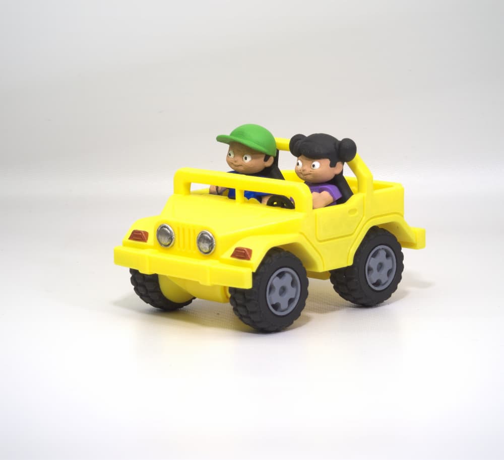 Kids Joy Jeep 3d model