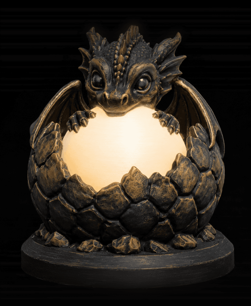 Baby Dragon Egg Orb Lamp 3d model