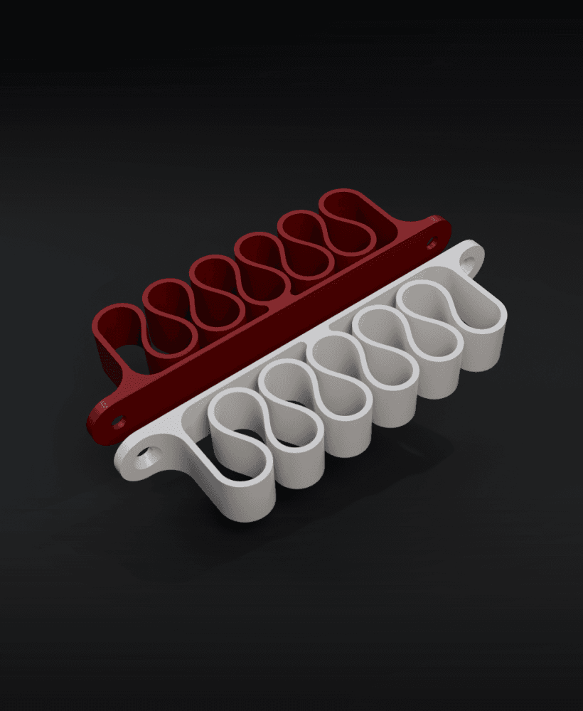 Yet another cable holder 3d model