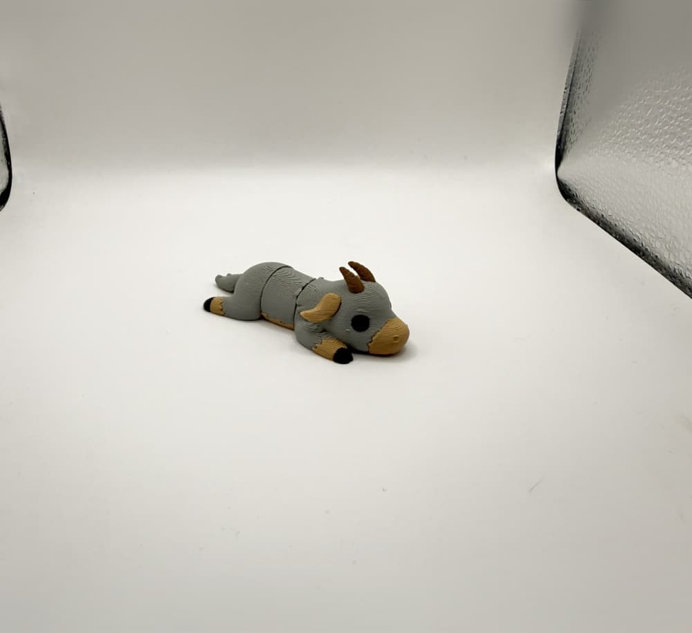 Cute Goat Flexi 3d model