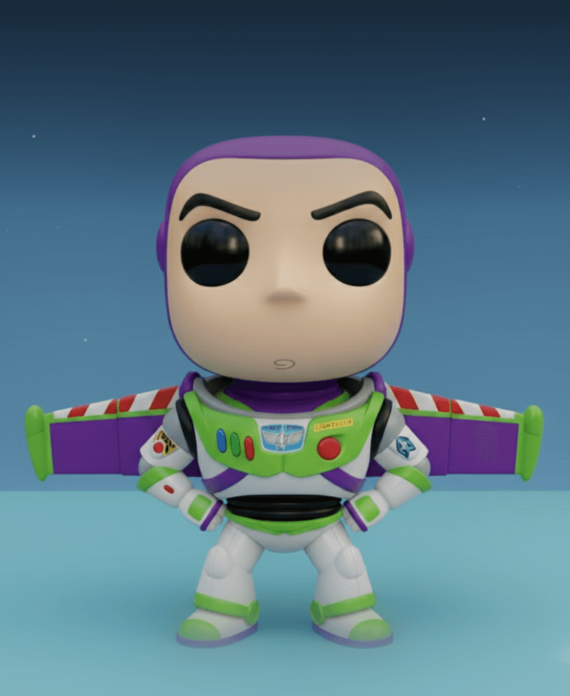 BUZZ LIGHTYEAR KAWAII – COLLECTIBLE 3D FIGURE 3d model
