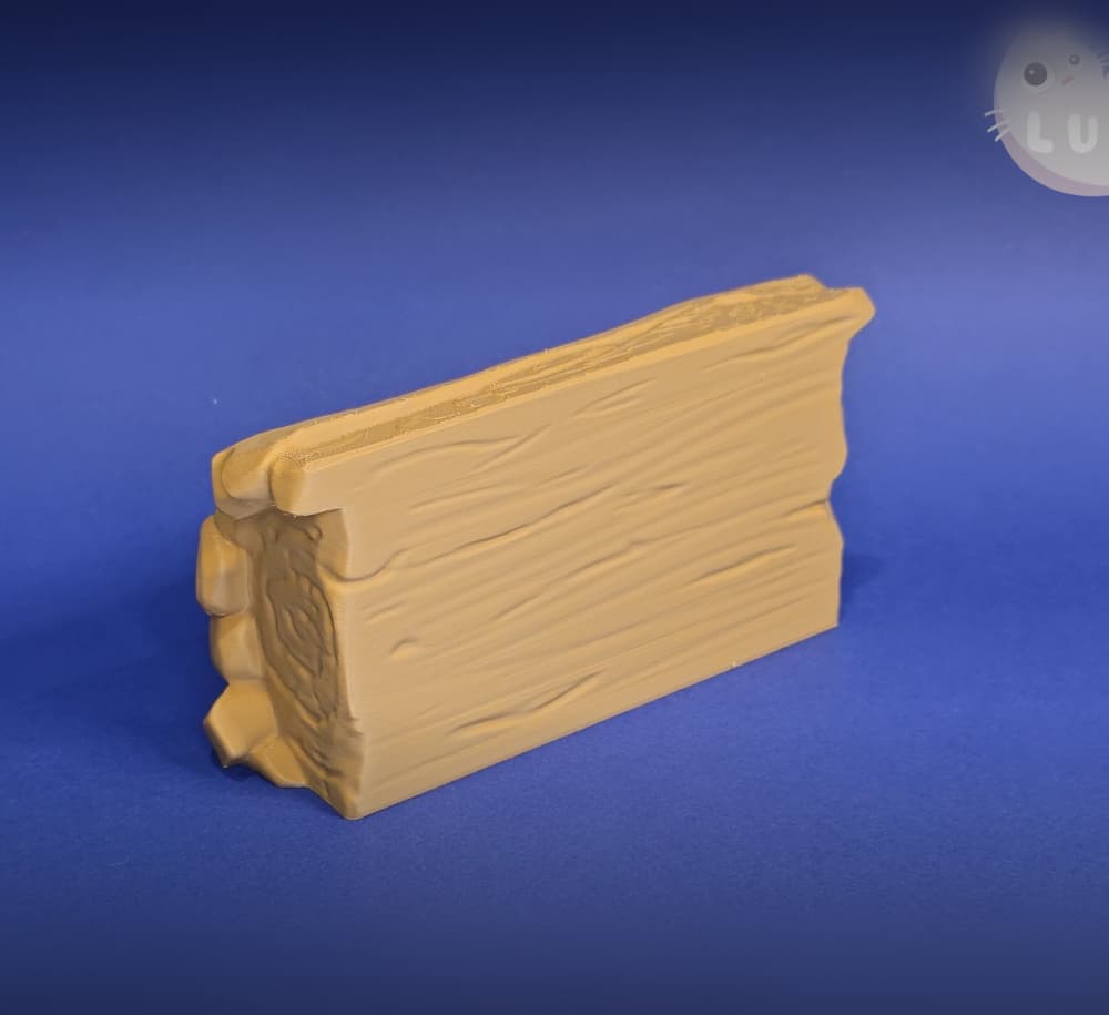 Log Shelves 3d model
