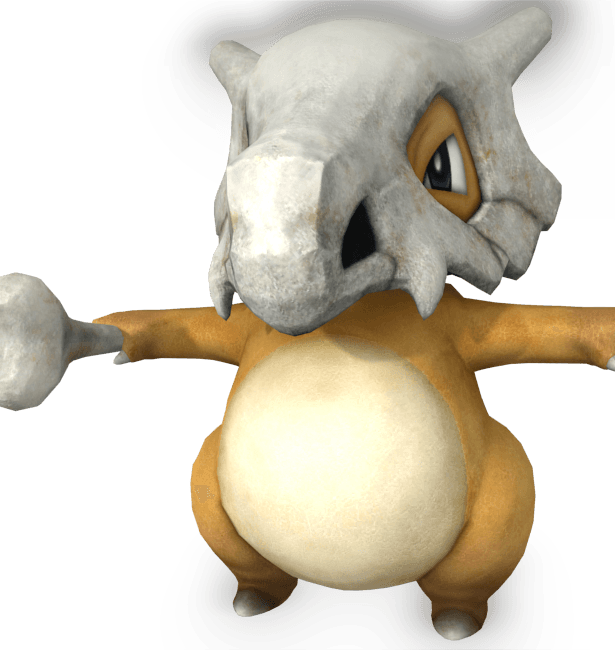 Cubone 3d model