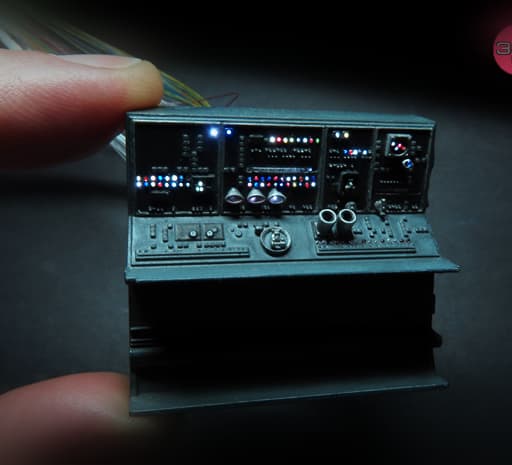 MILLENNIUM FALCON DEAGO HALL NAV CONSOLE 3d model