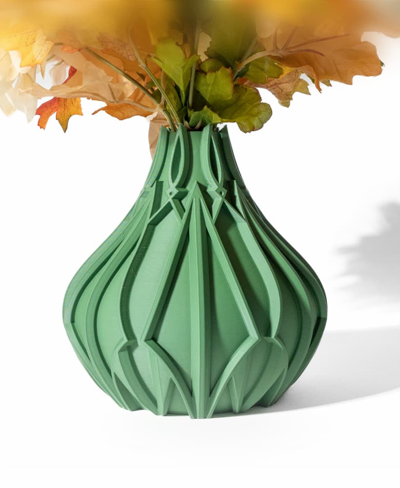 The Arvin Vase, Modern and Unique Home Decor for Dried and Preserved Flower Arrangement | STL File 3d model