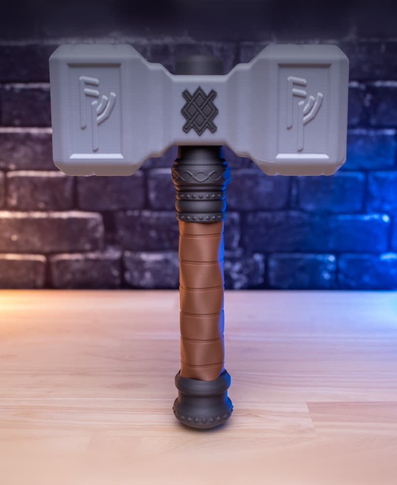 Deepforge - Hammer Prop Kit | No Supports, No AMS, No Glue 3d model