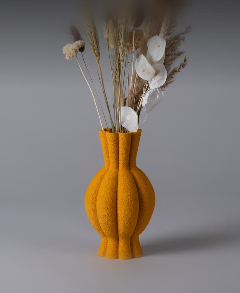 Vase SENNA - Playful Flower Vase 3d model