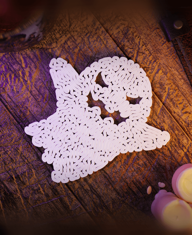 Ghost coaster 3d model