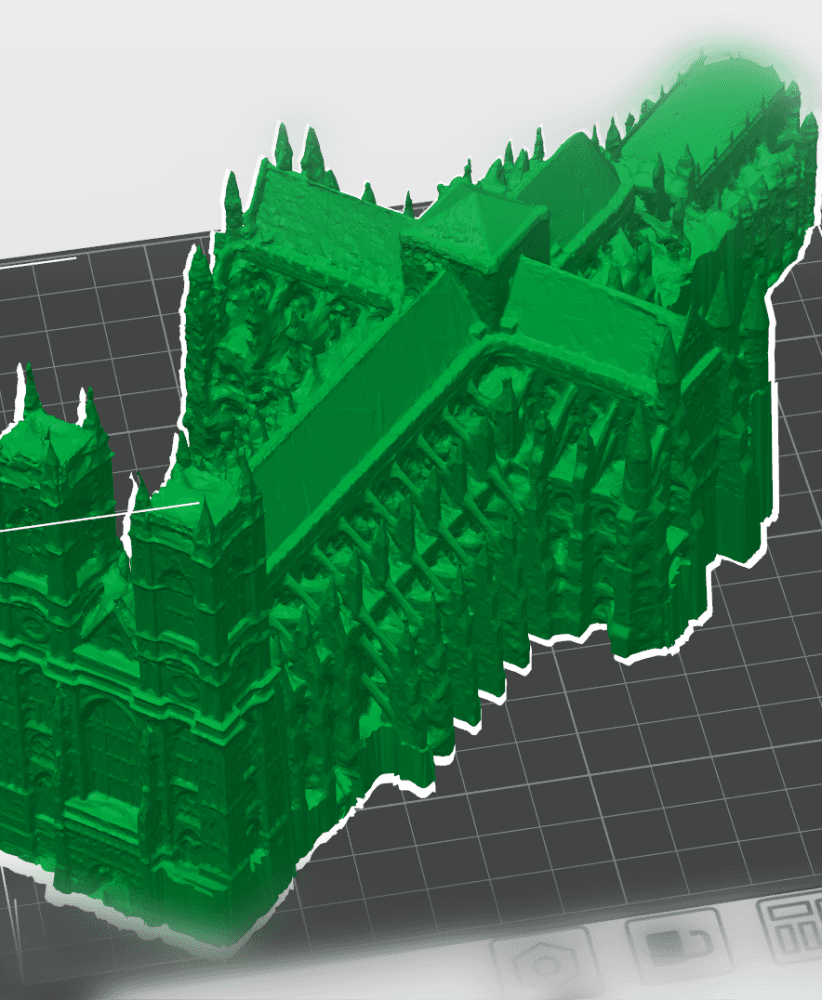 Westminster Abbey in London 3d model