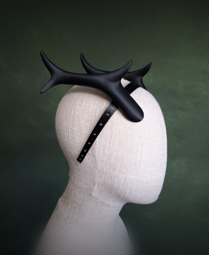 Voidwalker | Fantasy Costume Antlers 3d model