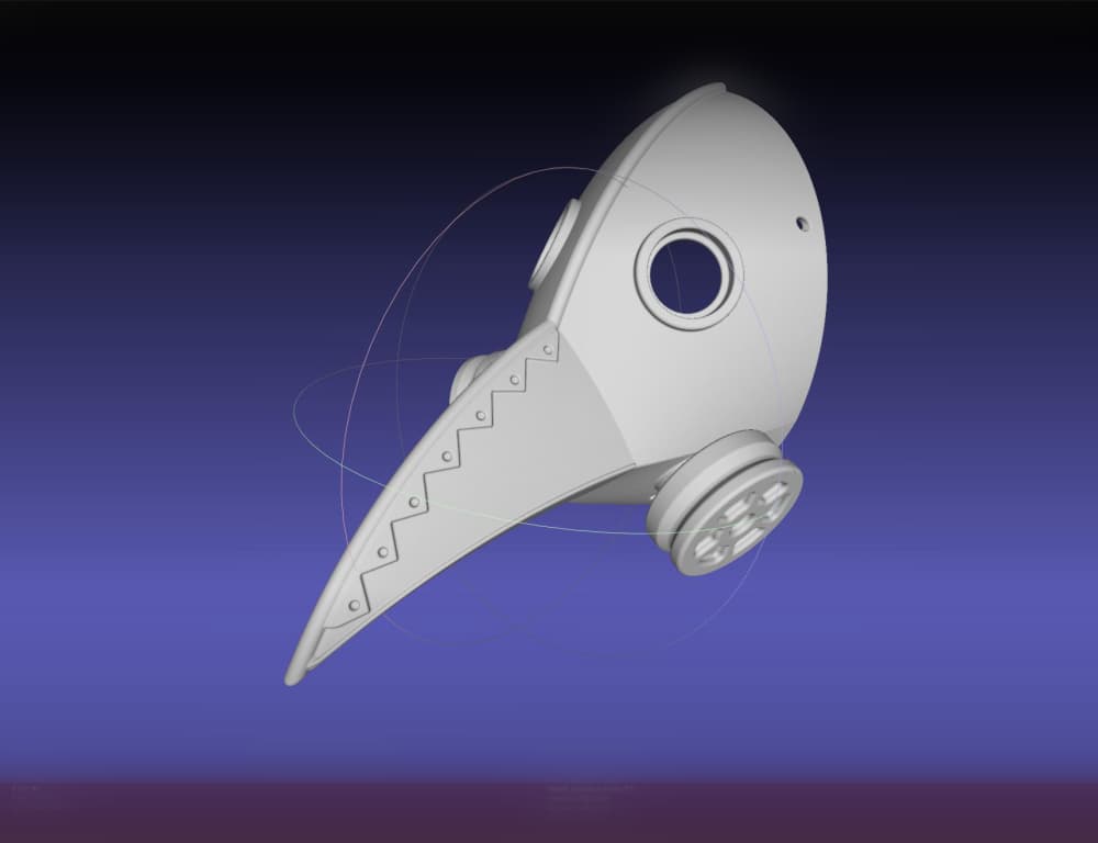 Chainsaw Man Violence Fiend Mask 3d model