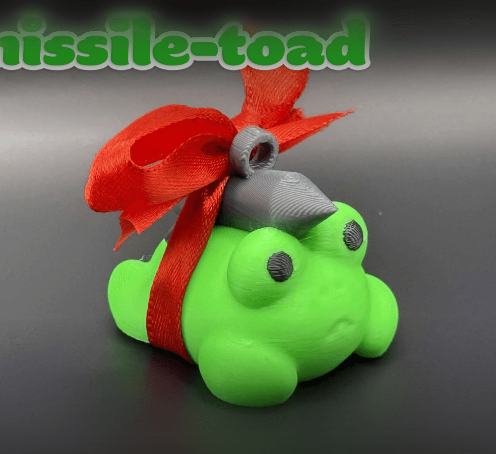 Chonky Chaps: Missile-Toad (Mistletoe) 3d model