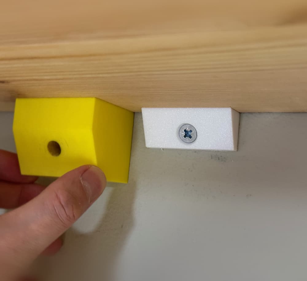 Wall-Mounted Tablet Support Bracket 3d model