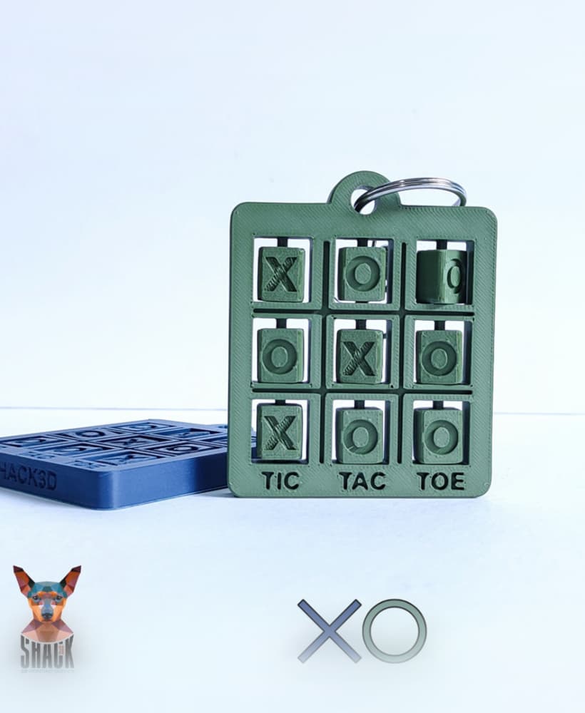 TIC TAC TOE (PRINT IN PLACE) 3d model