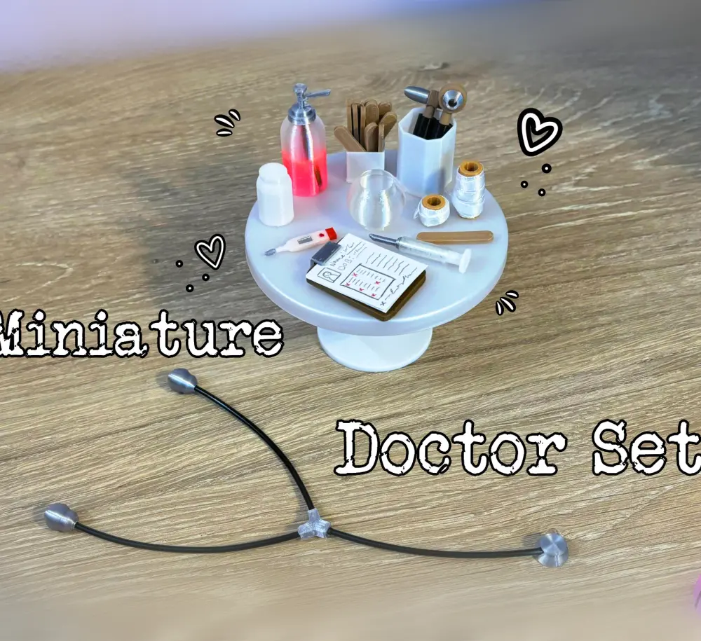 Miniature Doctor Set 3d model
