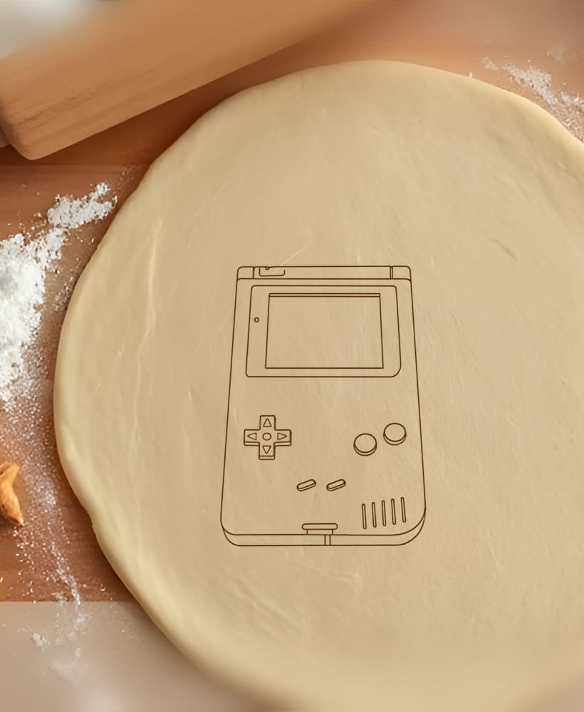 Atari Consol Cookie Cutter, Biscuit Cutter 3d model