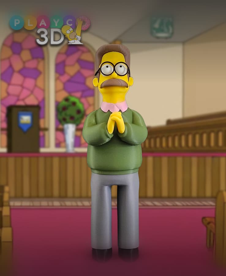 Ned Flanders 3d model