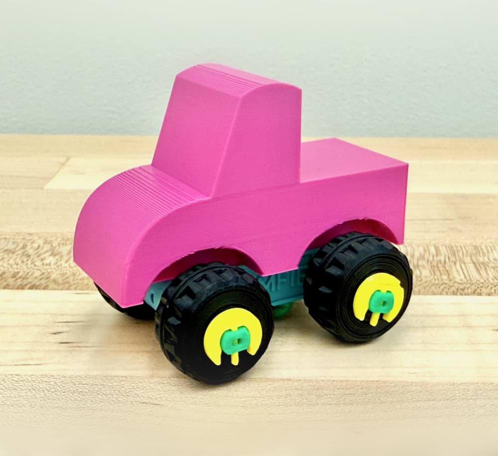 Custom STEMFIE Vehicle Body 3d model
