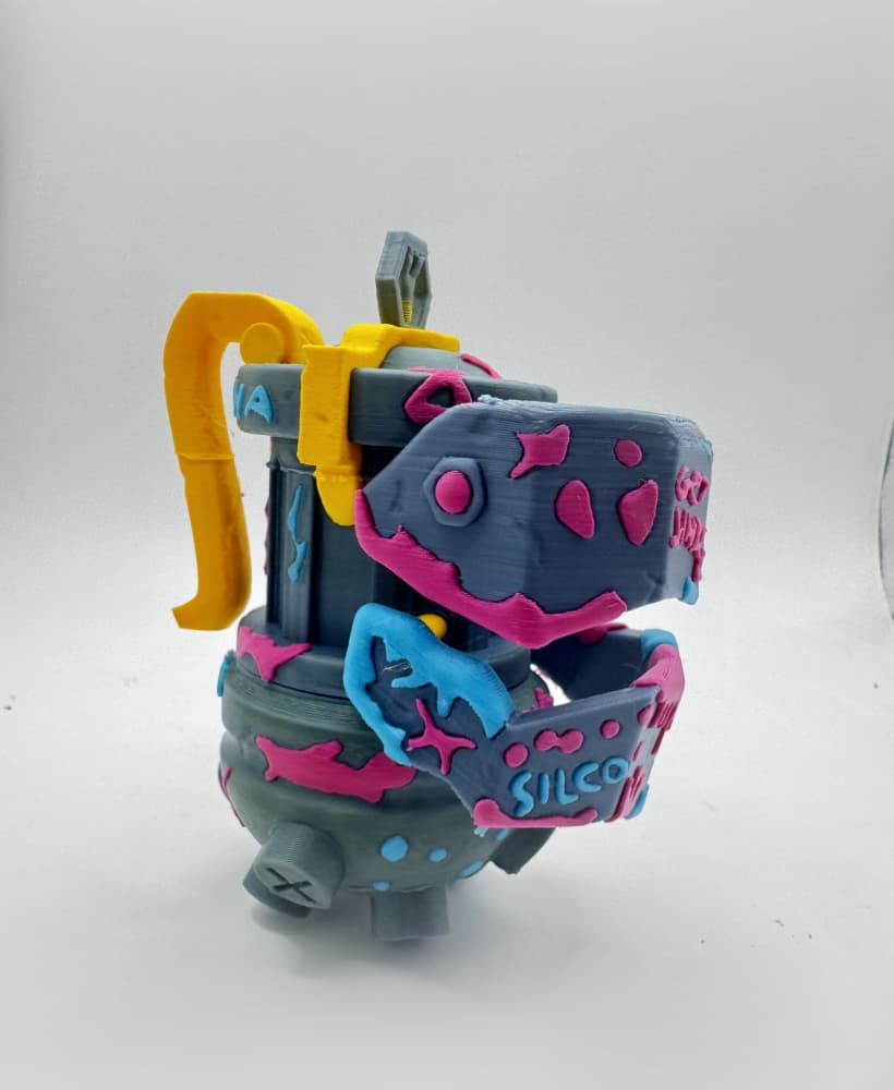 Jinx Grenade "Flame Chompers" 3d model