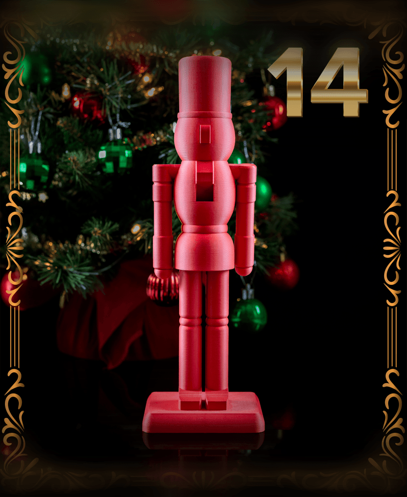 Minimalist Nutcracker - Christmas Day 14 3d model