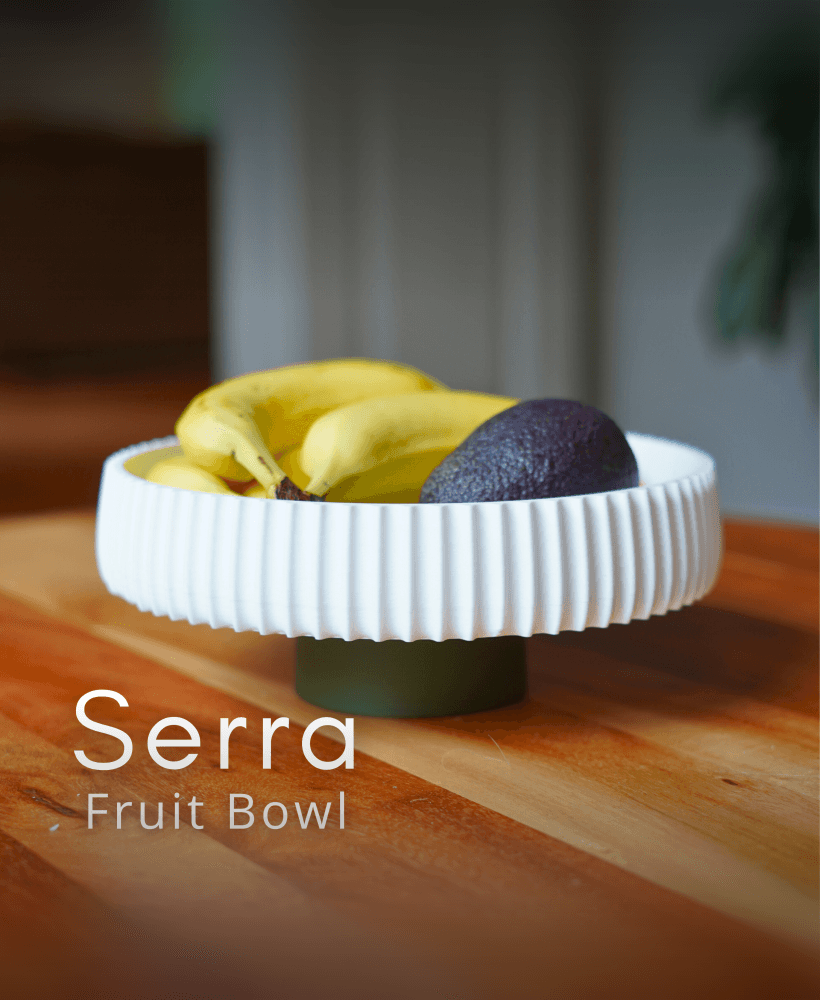 Serra Fruit Bowl 3d model