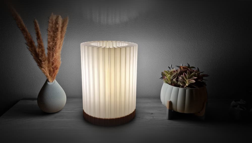 Bring Elegance to Light with the Auristria Lamp 3d model