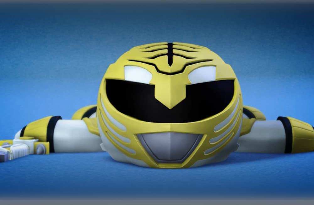 Super Turtle White Ranger 3d model