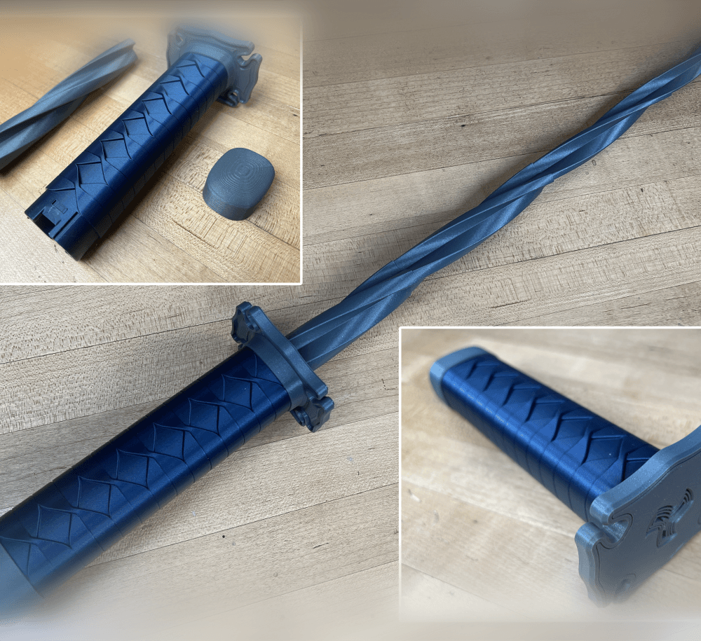 Collapsing Tritana 3d model