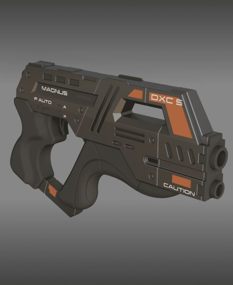 Mass Effect – M-6 Carnifex 3D Model 3d model
