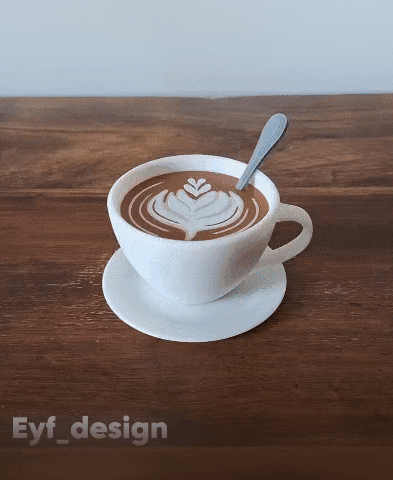 Coffee Cup Container - Bambu Slicer.3mf 3d model